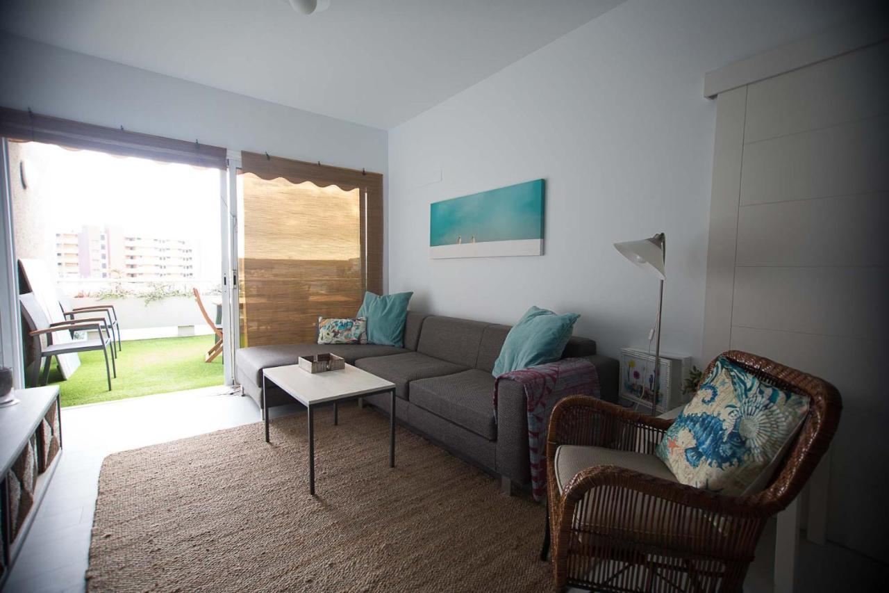 Ferienwohnung Vistas Al Mar Junto A La Playa 2D Poris de Abona Exterior foto