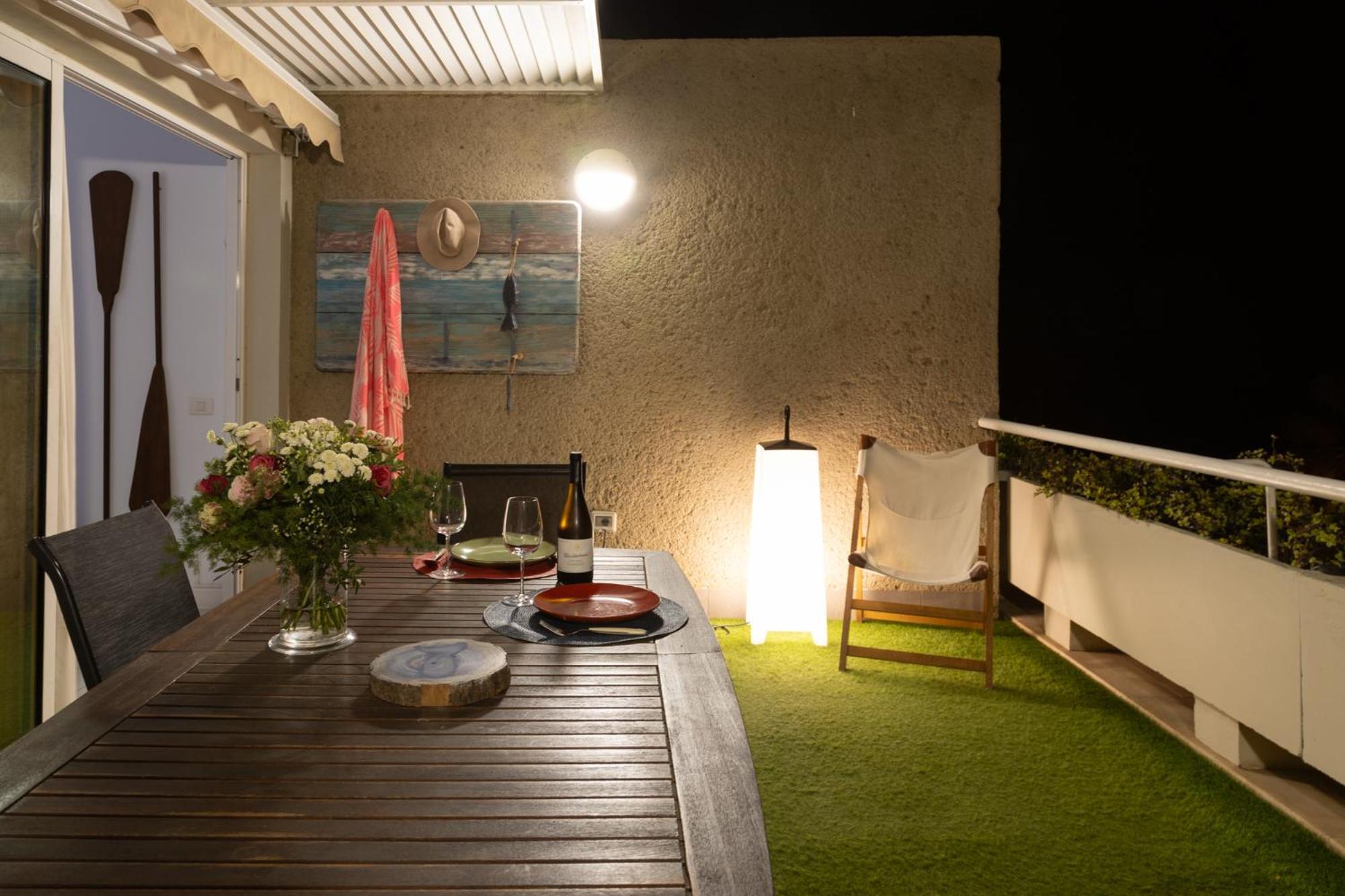 Ferienwohnung Vistas Al Mar Junto A La Playa 2D Poris de Abona Exterior foto